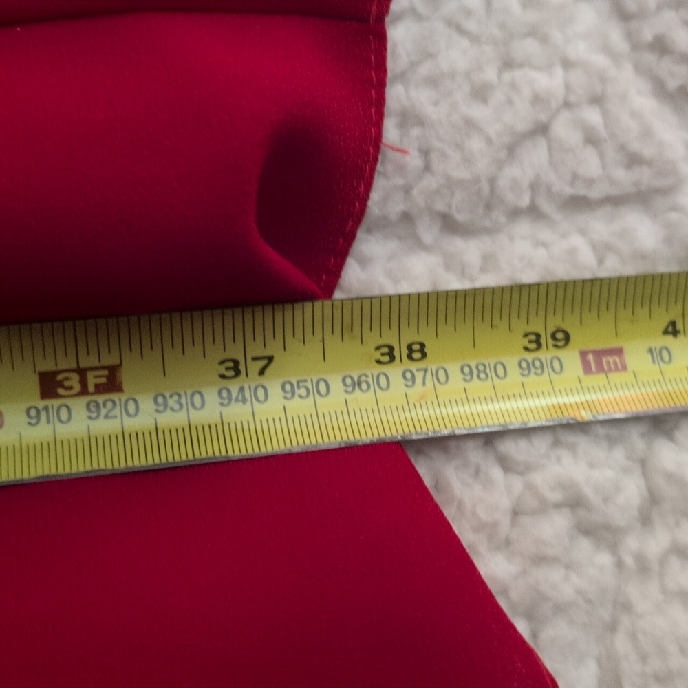 Dollar USA | Vintage Elegant Red and Gold Women's Dress Nautical Sailor Style - Picture 9 of 14